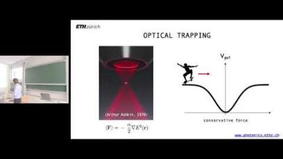Lukas Novotny - Quantum Control of a Levitated Nanoparticle